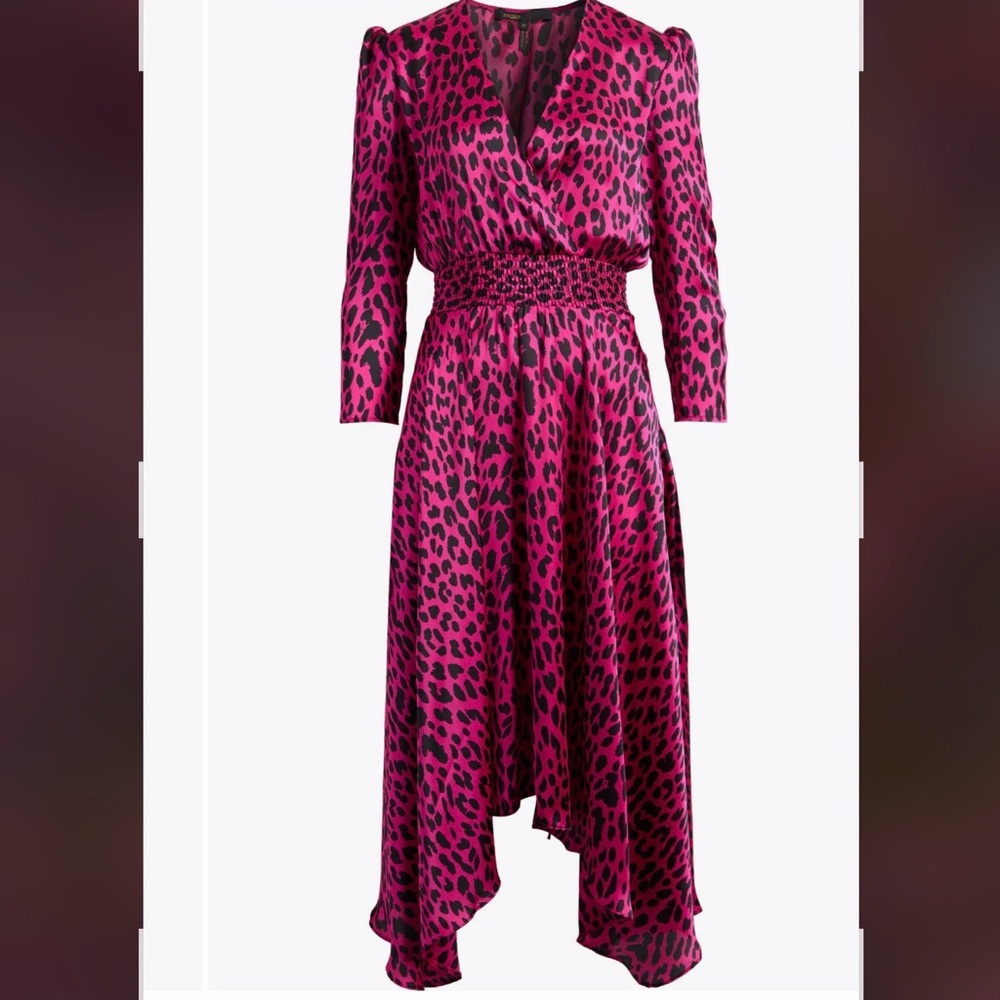 Maje Rayanela Long Sleeve Dress